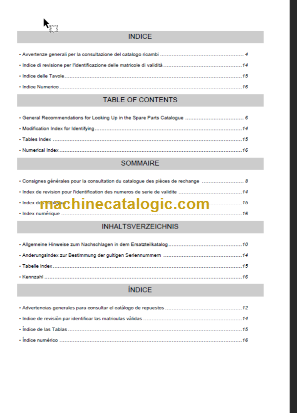 KOMATSU MWQ20-2R MWQ20S-2R PARTS CATALOGUE