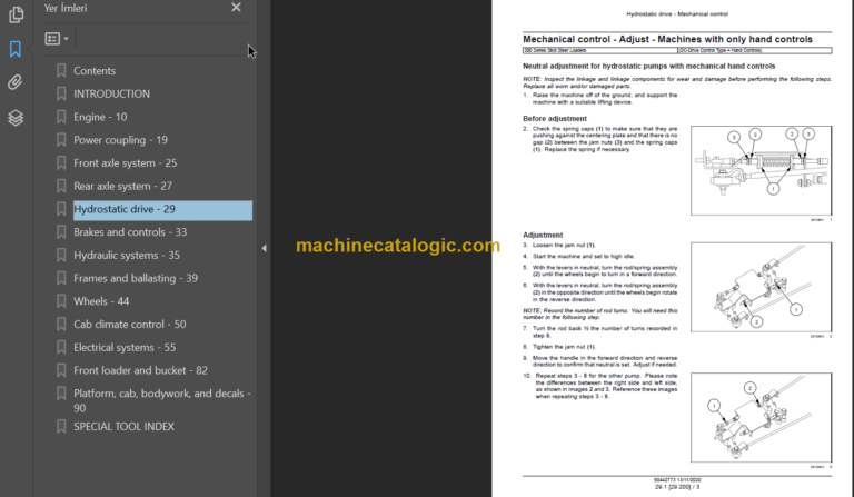L316-L318-L320 SERVICE MANUAL