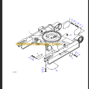 TAKEUCHI TB175 Compact Excavator Parts Manual