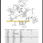 KOMATSU MWQ20-2R MWQ20S-2R PARTS CATALOGUE