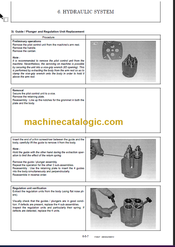 YANMAR B7-6 SERVICE MANUAL