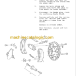 KOMATSU FB16-1E 18-1E SHOP MANUAL