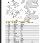 KOMATSU MWQ20-2R MWQ20S-2R PARTS CATALOGUE