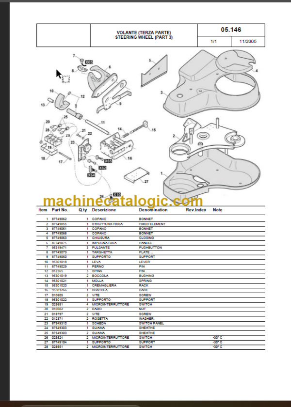 KOMATSU MWQ20-2R MWQ20S-2R PARTS CATALOGUE