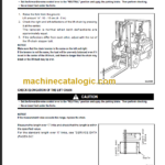 KOMATSU FB30-11 OPERATION MANUAL