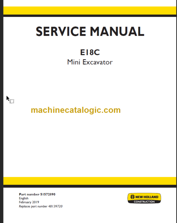 E18C SERVICE MANUAL