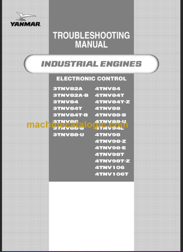 YANMAR 3TNV82A TROUBLESHOOTING MANUAL