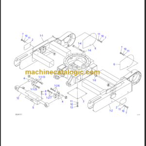 TAKEUCHI TB108 Compact Excavator Parts Manual