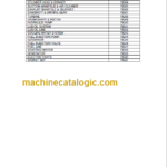 TAKEUCHI TB175W Hydraulic Excavator Parts Manual