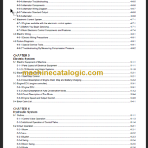 YANMAR VIO33-6-VIO38-6 SERVICE MANUAL