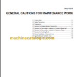 YANMAR SV16 SERVICE MANUAL