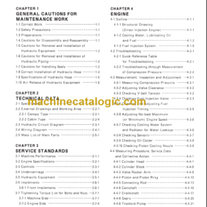 YANMAR V3-5 V4-5 SERVICE MANUAL