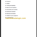 KOMATSU FD200-7 SHOP MANUAL