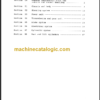 KOMATSU FB20-1E SHOP MANUAL