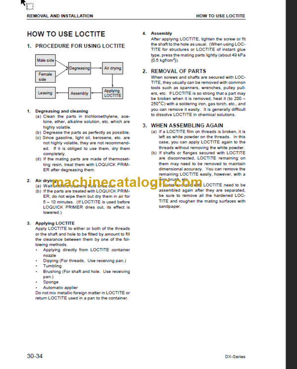 KOMATSU FG50 FG60 FG70-7 SHOP MANUAL