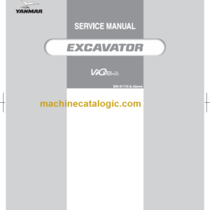 YANMAR VIO75-A SERVICE MANUAL