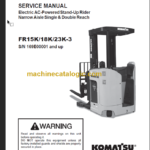 KOMATSU FG50 FG60 FG70-7 SHOP MANUAL