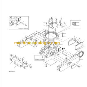 TAKEUCHI TB007 Compact Excavator Parts Manual