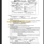 TAKEUCHI TB28FR Mini Excavator Parts Manual Engine