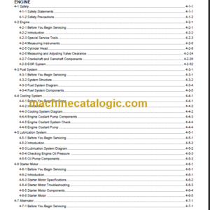 YANMAR C30 R-3 SERVICE MANUAL