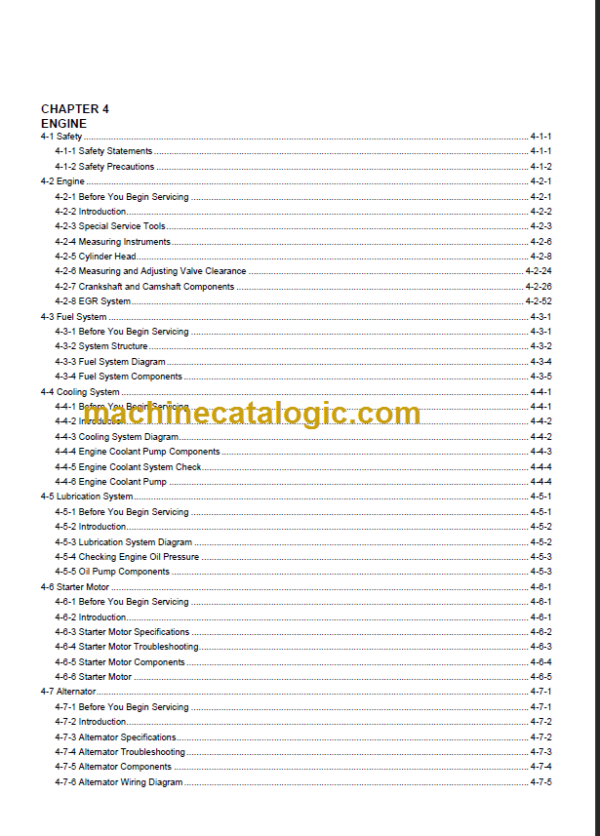 YANMAR C30 R-3 SERVICE MANUAL