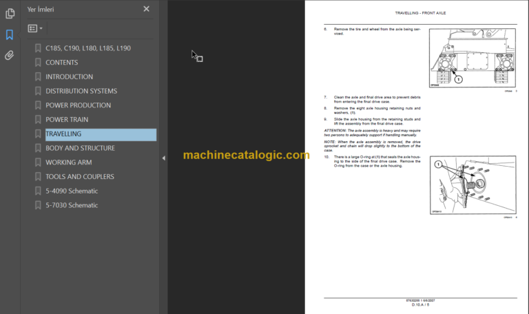 C1805-C190-L180-L185-L190 REPAIR MANUAL