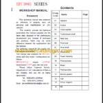 JAC MOTORS CITYSTAR 3 WORKSHOP MANUAL