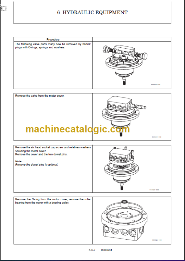 YANMAR SV15-SV17-SV17-SV17 EX SERVICE MANUAL