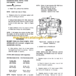 NAVISTAR DT-DTA 466 DIESEL ENGINE SERVICE MANUAL