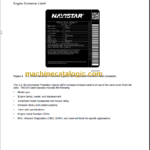 NAVISTAR N13 ENGINE SERVICE MANUAL