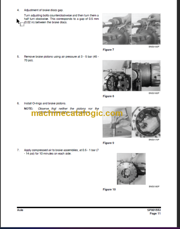 YANMAR B55W-1-B55W-2 SERVICE MANUAL