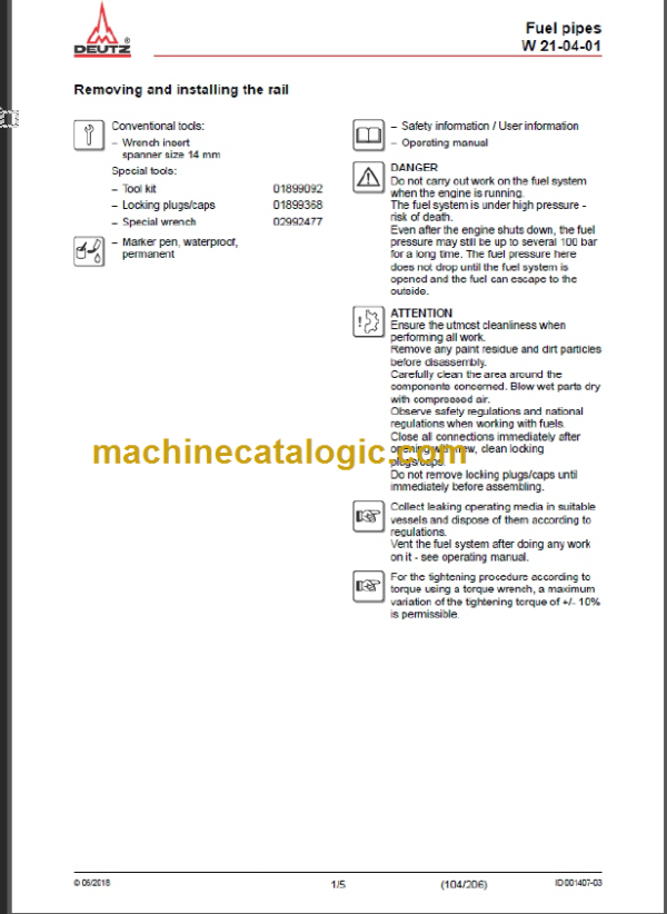 YANMAR V80 SERVICE MANUAL