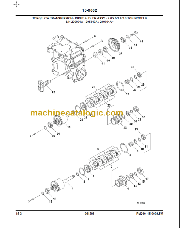 KOMATSU BX50 PARTS MANUAL