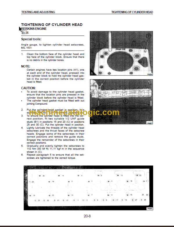 KOMATSU FD100 115-6 SHOP MANUAL