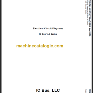 NAVISTAR IC BUS AE SERIES CIRCUIT DIAGRAMS