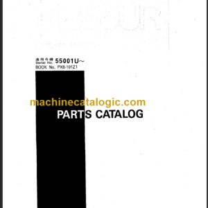 TAKEUCHI TB55UR Hydraulic Excavator Parts Manual