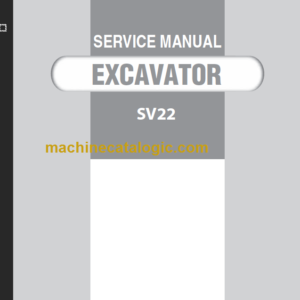 YANMAR SV22 SERVICE MANUAL