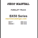 KOMATSU FD20H 25H-17 SHOP MANUAL