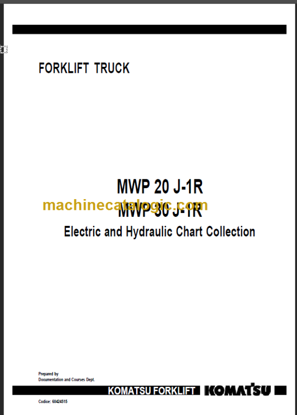 KOMATSU MWP20 30J-1R ELECTRIC COLLECTION