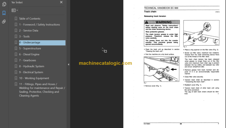 EC600 SERVICE MANUAL