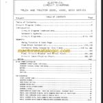 NAVISTAR CTS-5122K ELECTRICAL CIRCUIT DIAGRAM
