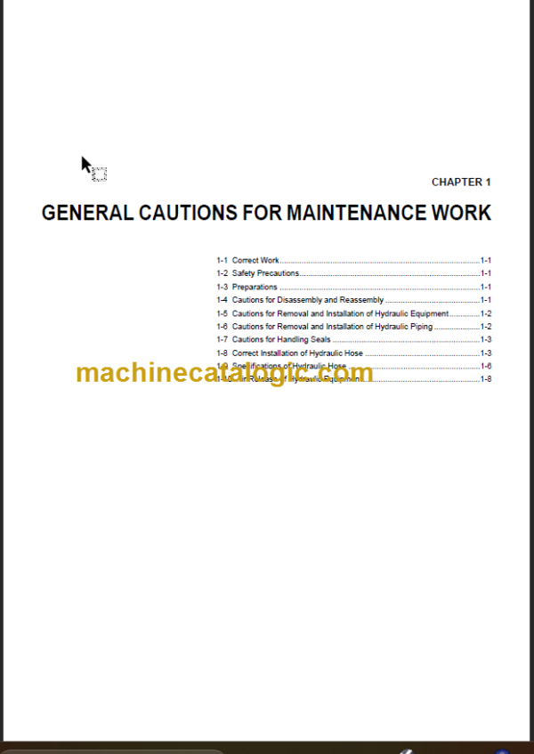 YANMAR SV22 SERVICE MANUAL