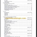 KOMATSU FD20H 25H-17 SHOP MANUAL