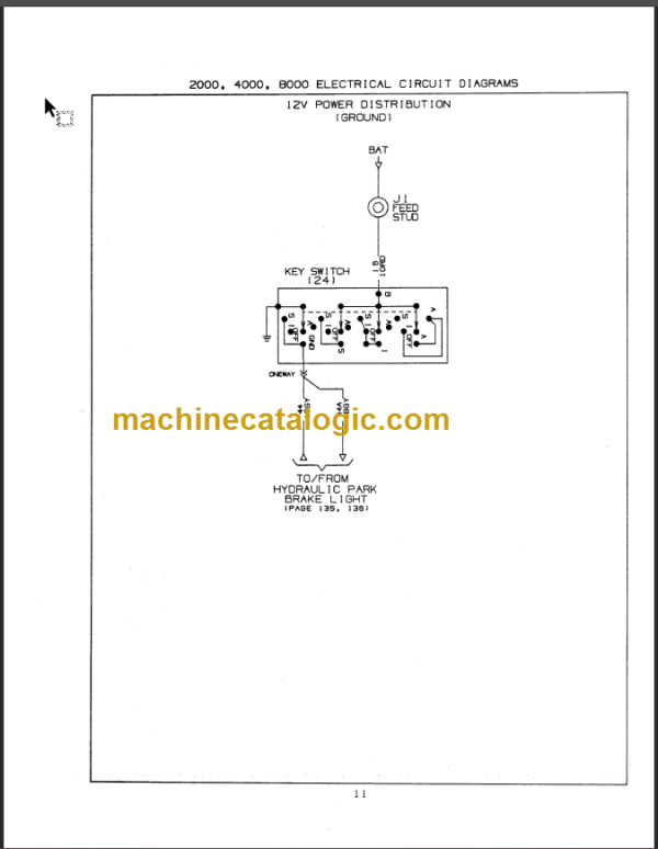 NAVISTAR CTS-5122K ELECTRICAL CIRCUIT DIAGRAM