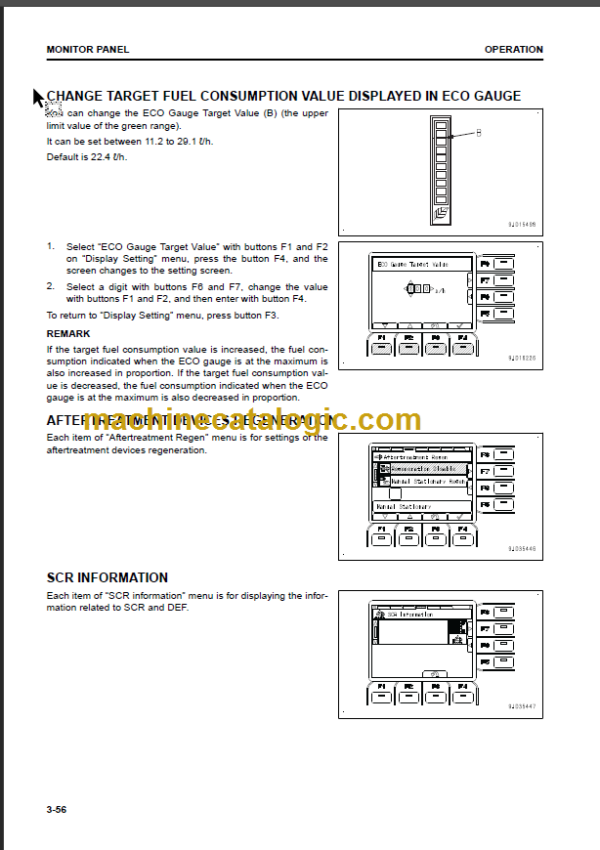 KOMATSU FB100-1 FH120-1 OPERATION MANUAL