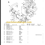 TAKEUCHI TB55UR Hydraulic Excavator Parts Manual