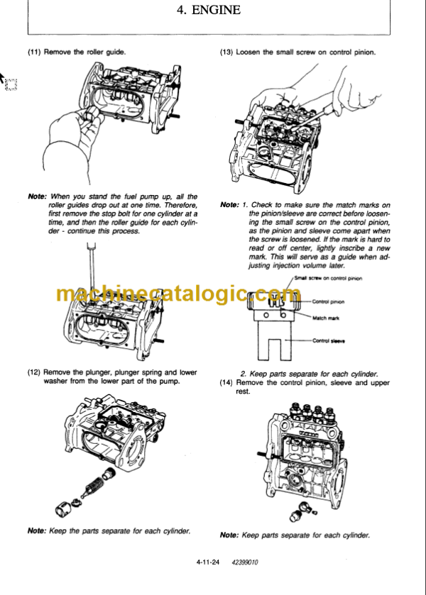 YANMAR VIO40-1 SERVICE MANUAL