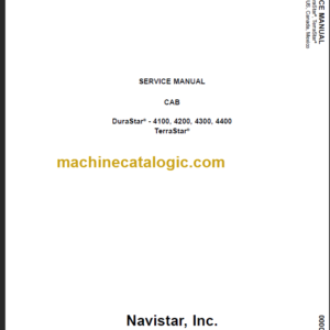 NAVISTAR DURASTAR 4100-4200-4300-4400 SERVICE MANUAL