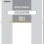 YANMAR SV05-A SV05-B SERVICE MANUAL