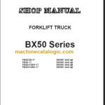 KOMATSU FD30-17 SHOP MANUAL